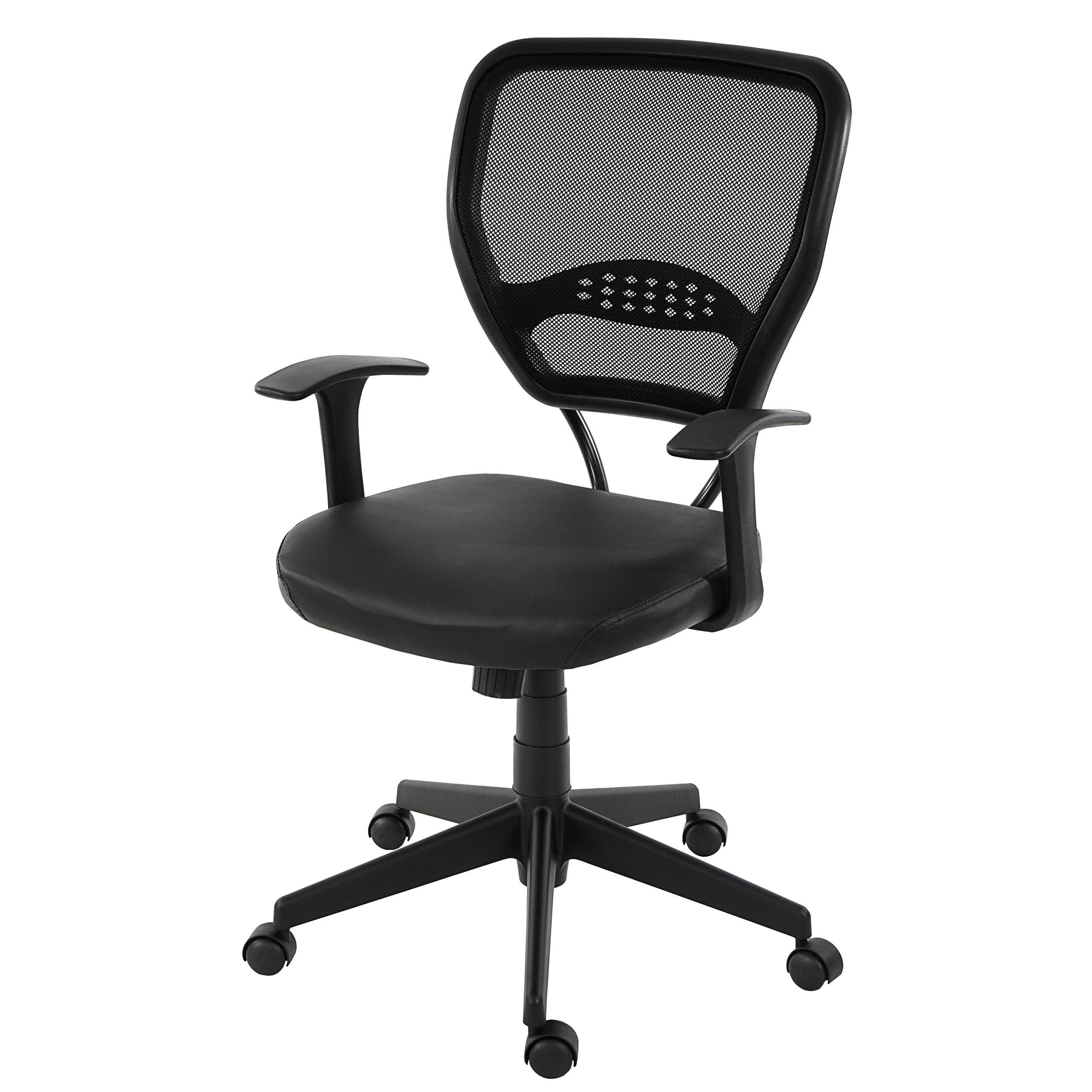PROFI-BÜROSTUHL Schwarz - Schwarz, Textil (72/108/59cm) - MCW