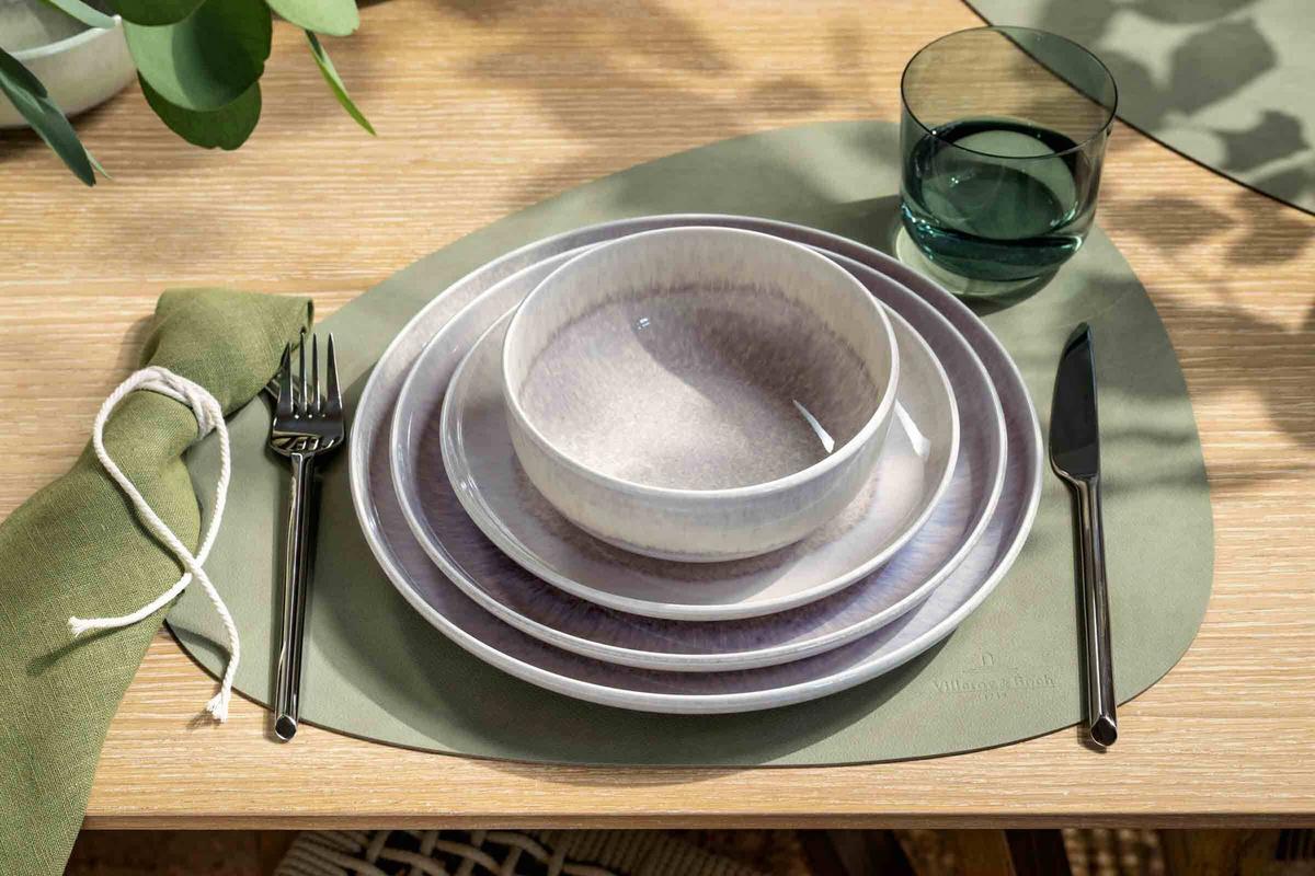 BASIC-SET Perlemor Sand beige 6-tlg. - Beige, Keramik (2/2/2cm) - like.Villeroy & Boch