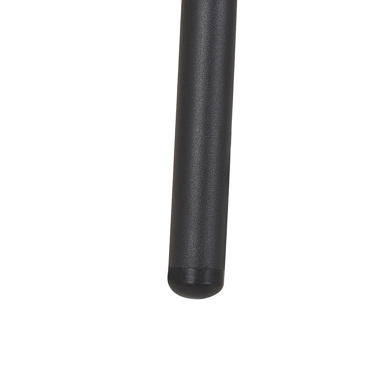 ESSTISCH 160/90/75 cm Dunkelbraun, Schwarz Rechteckig Amsterdam - Dunkelbraun, Holzwerkstoff (160/90/75cm) - Beliani