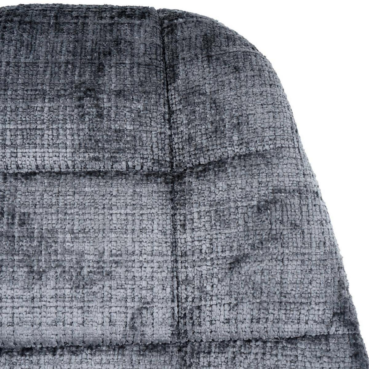 ESSZIMMERSTUHL Grau 2er-Set - Dunkelgrau/Grau, Textil (47/83/43cm) - MCW
