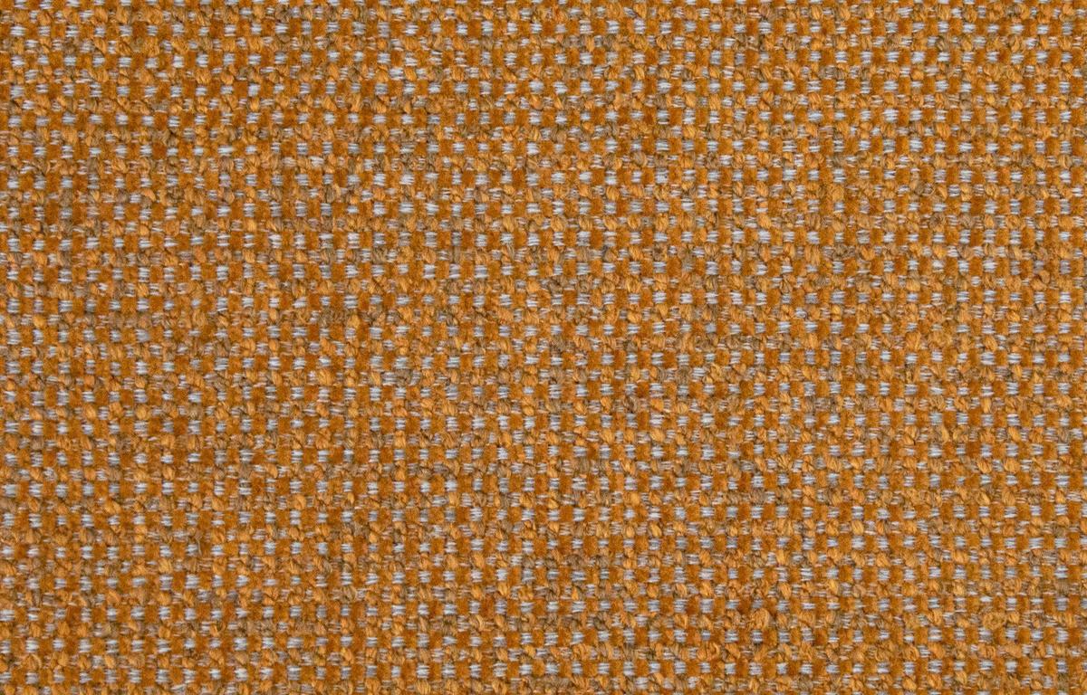 SOFA FIERO 2-Sitzer, orange - Schwarz/Orange, Holzwerkstoff/Textil (170/82/103cm) - Wozimo