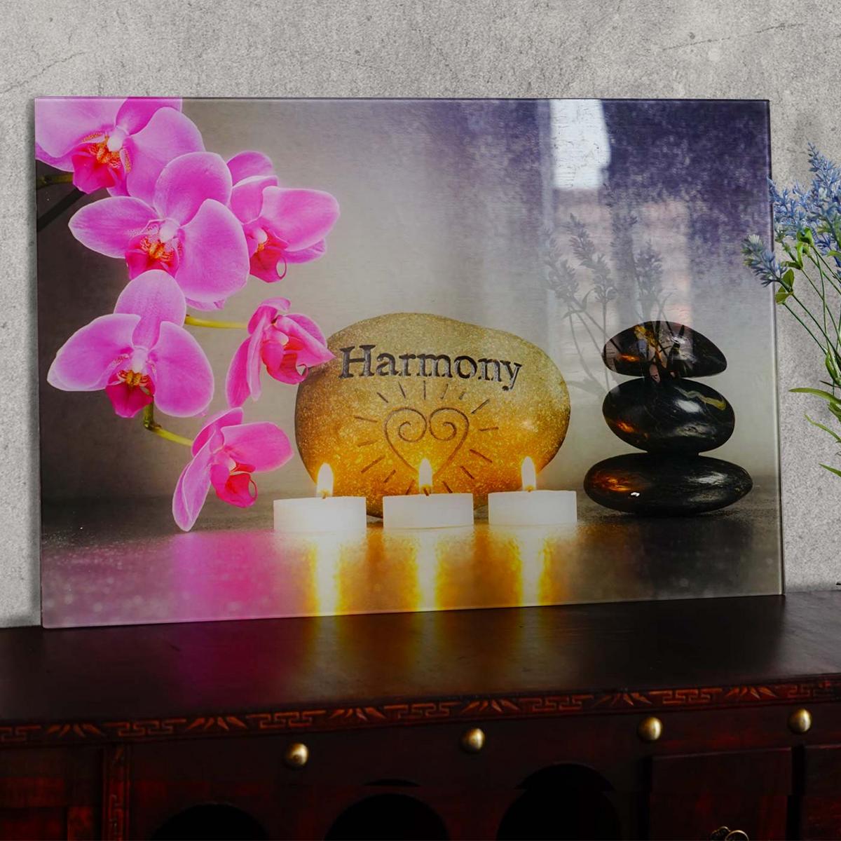 GLASBILD HARMONY Multicolor - Multicolor, Glas (60/40cm) - MCW