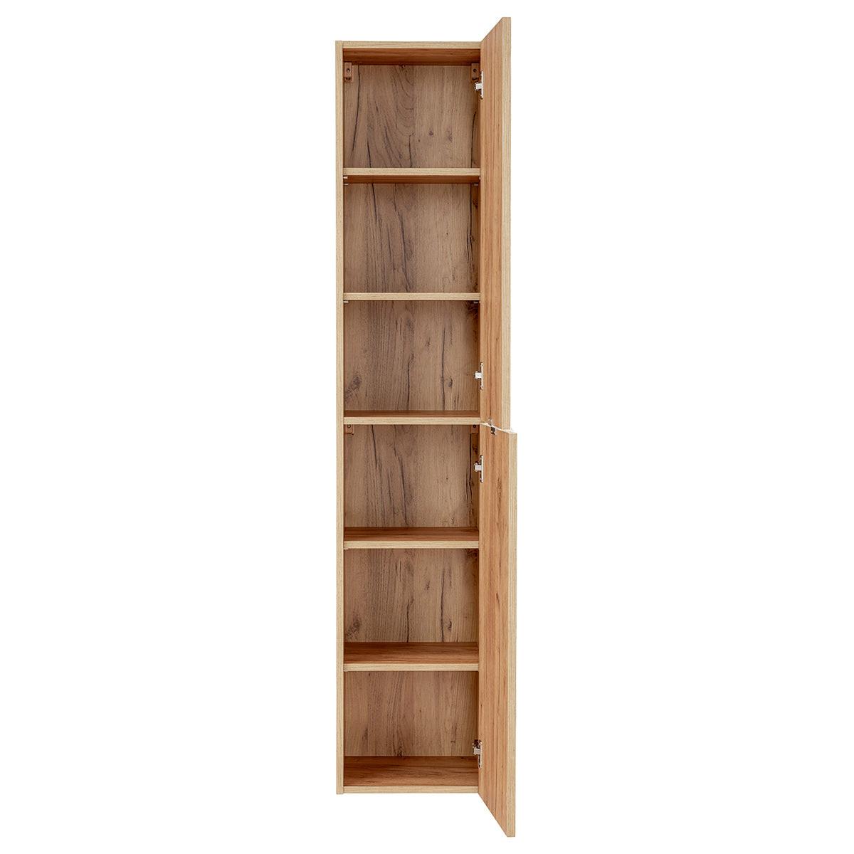 BADMÖBEL 140.4cm April 2er-Set Holz - Braun, Holzwerkstoff (140.4/59/46cm) - Petits-meubles