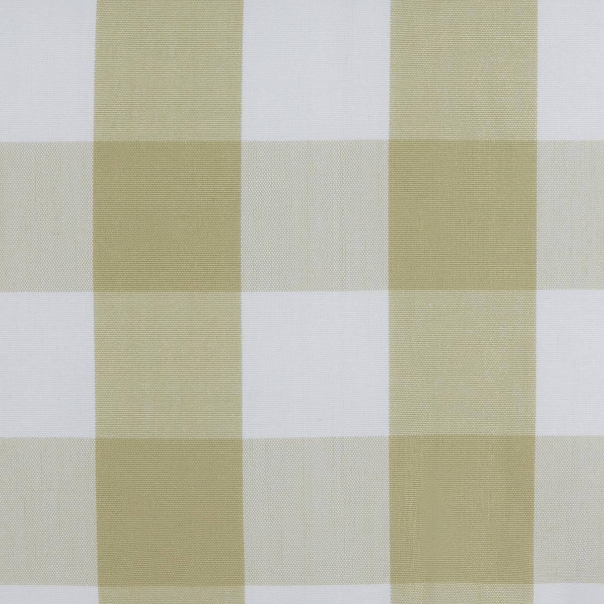 DEKOKISSEN 2er-Set Hellgrün 45/45 cm Tamnine - Hellgrün/Weiß, Textil (45/45cm) - Beliani