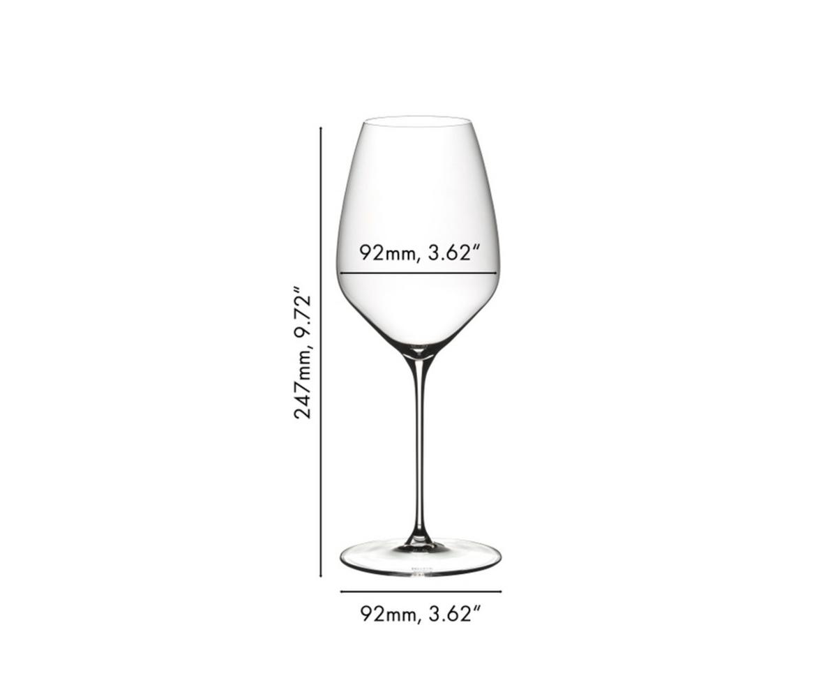 RIESLING GLÄSER Veloce transparent 570 ml 6er Set - Transparent, Glas (0.57L) - Riedel