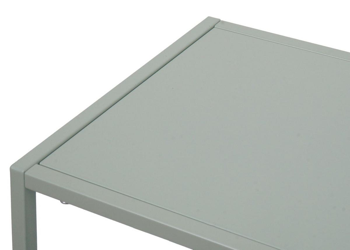REGAL Grün - Grün, Metall (80/80/30cm) - MCW
