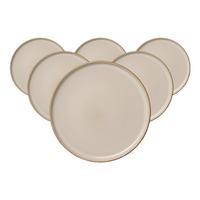 DESSERTTELLER Olivia beige ø 21 cm 6er Set - Beige, Keramik (21cm) - Ritzenhoff Breker