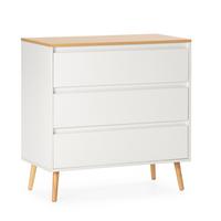 KOMMODE 80/80/40 Desi Weiß - Weiß, Holzwerkstoff (80/80/40cm) - VS Venta-stock