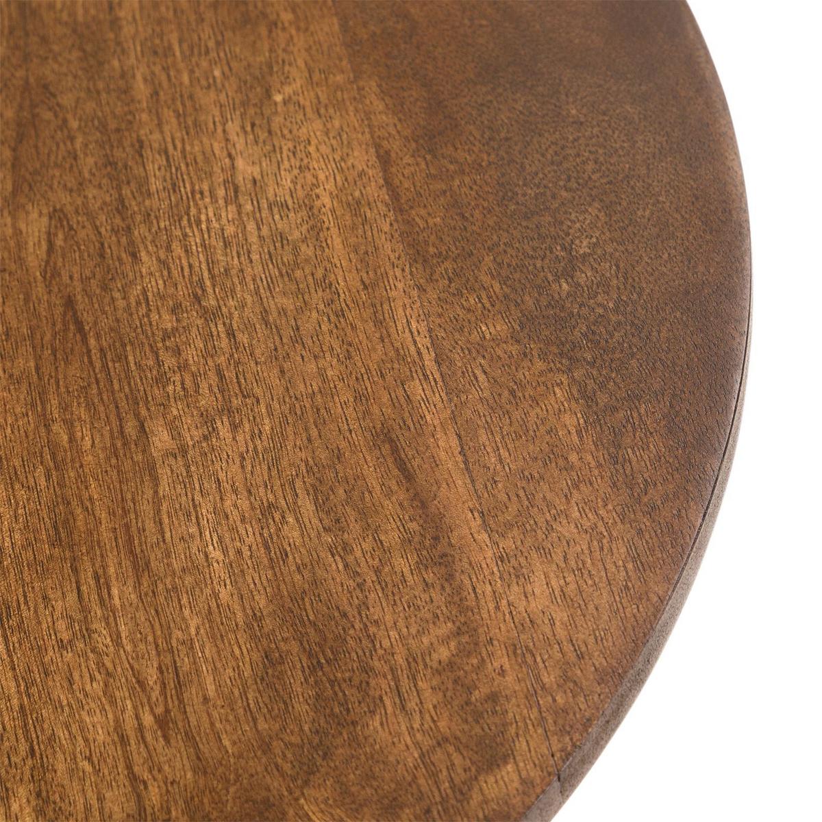 BEISTELLTISCH BHIMA braun - Braun, Holz (40/40/56cm) - IDIMEX