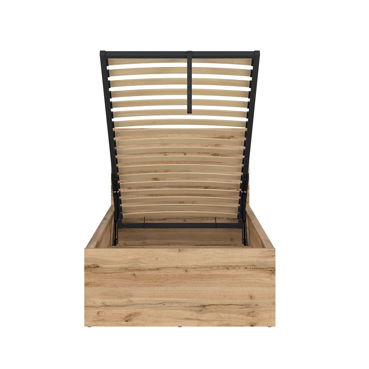 BOXBETT 90/200 Edwin Holz - Braun, Holzwerkstoff (90/200cm) - Petits-meubles