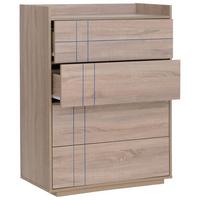 KOMMODE Beige - Beige, Holz (80/107/40cm) - MCW