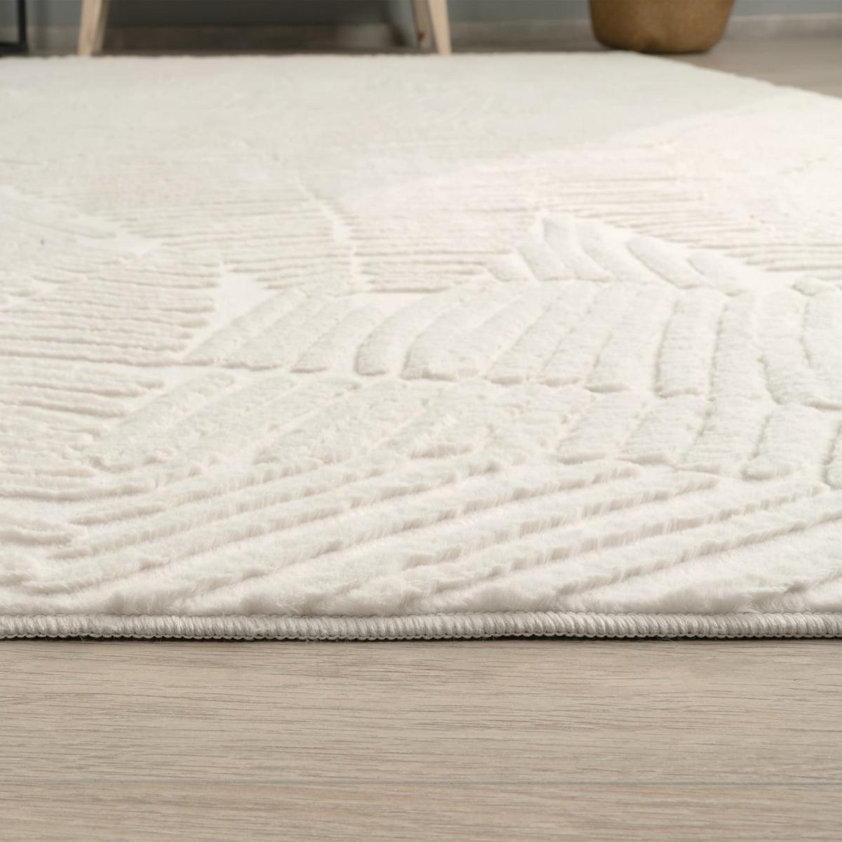 FLACHWEBETEPPICH Boho Creme 200 x 280 cm - Creme, Kunststoff (200/280cm) - TT Home