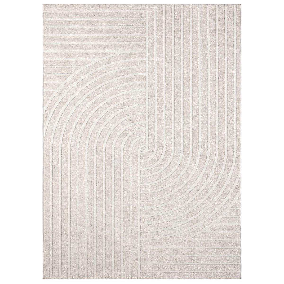 FLACHWEBETEPPICH Boho Creme 230 x 320 cm - Creme, Kunststoff (230/320cm) - TT Home