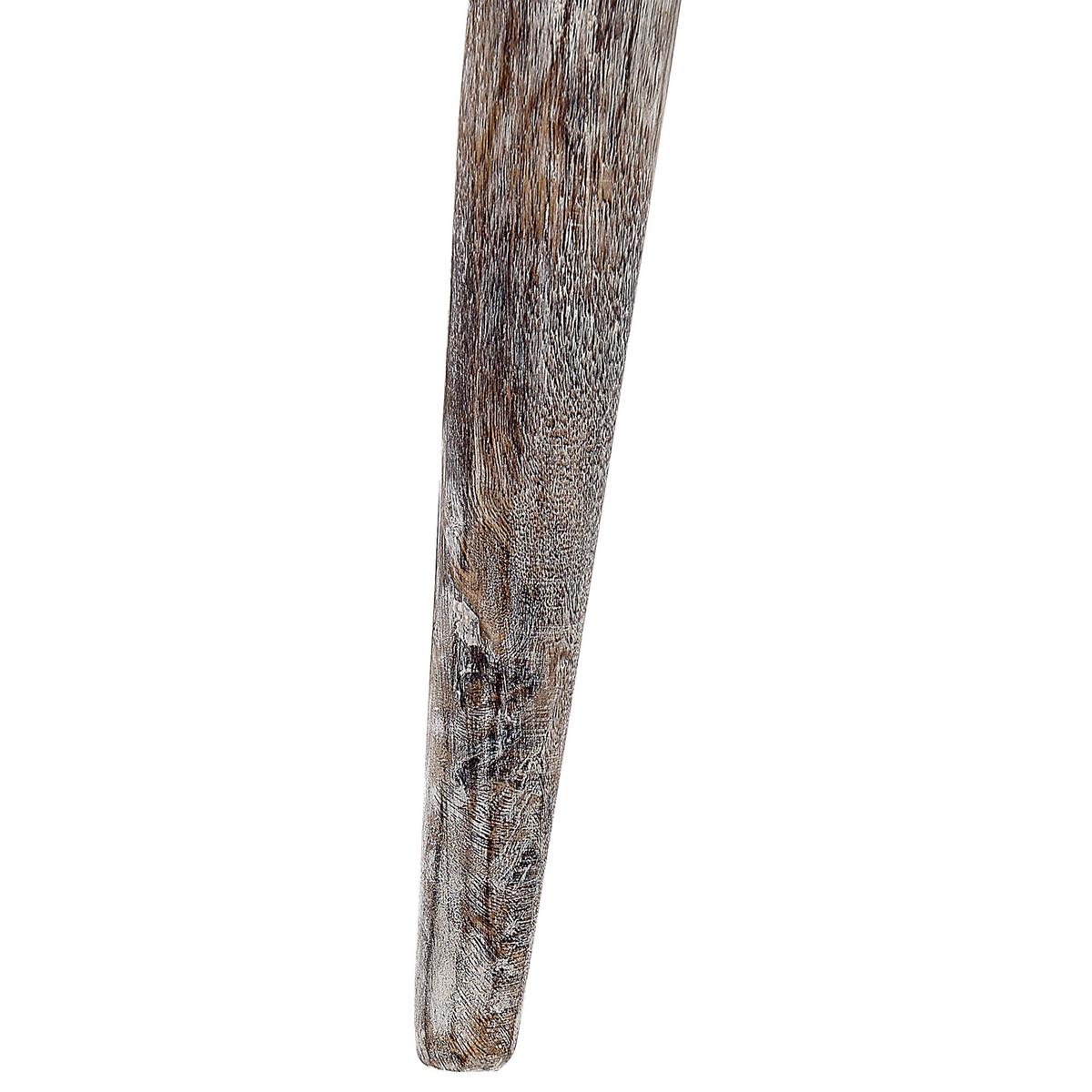 BEISTELLTISCH 2er-Set Rund Weiß, Holz Barju - Weiß, Holz (46/41/53cm) - Beliani