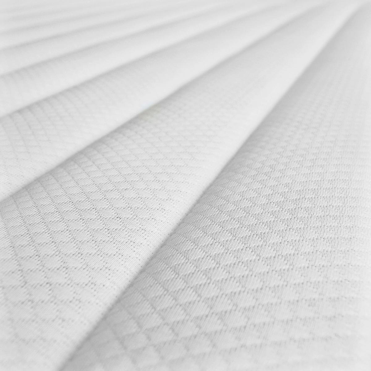 MATRATZE 70x200 H2 H3 Wendematratze - 15cm Höhe - 7-Zonen Kaltschaummatratze - waschbarer Bezug - Weiß, Textil (70/200cm) - Mister Sandman