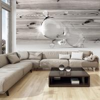 VLIESTAPETE Braun 400/280 cm - Braun/Grau, Textil (400/1cm) - KUNSTLOFT