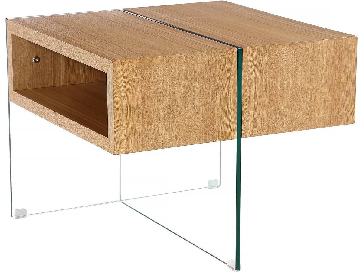 COUCHTISCH venezia Braun - Braun, Holzwerkstoff (60/60/50cm) - Habitat Garten