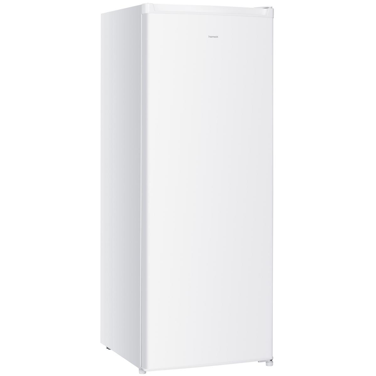 KÜHLSCHRANK CS2422E-W ohne Gefrierfach groß - 242 Liter, freistehend, 143 cm hoch, weiß - Weiß, Glas/Kunststoff (54.5/143/55.5cm) - homeX