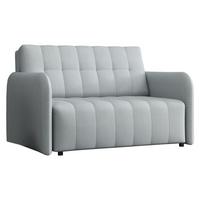 SCHLAFSOFA Viva Grand II - Hellgrau/Schwarz, Holz/Kunststoff (125/85/95cm) - MIRJAN24