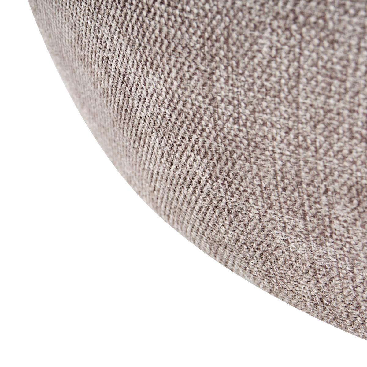 POUF Taupe Ashton - Taupe, Textil (61/43/61cm) - Beliani
