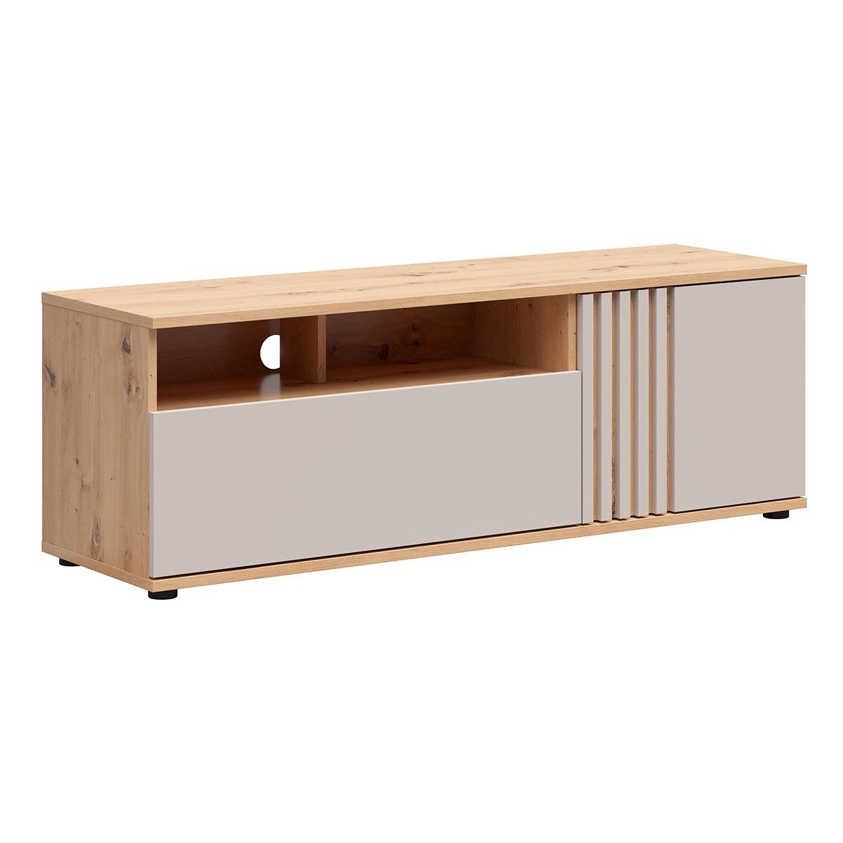 TV-MÖBEL Ezra Kaschmir - Beige, Holzwerkstoff (135.5/46.5/40cm) - Petits-meubles