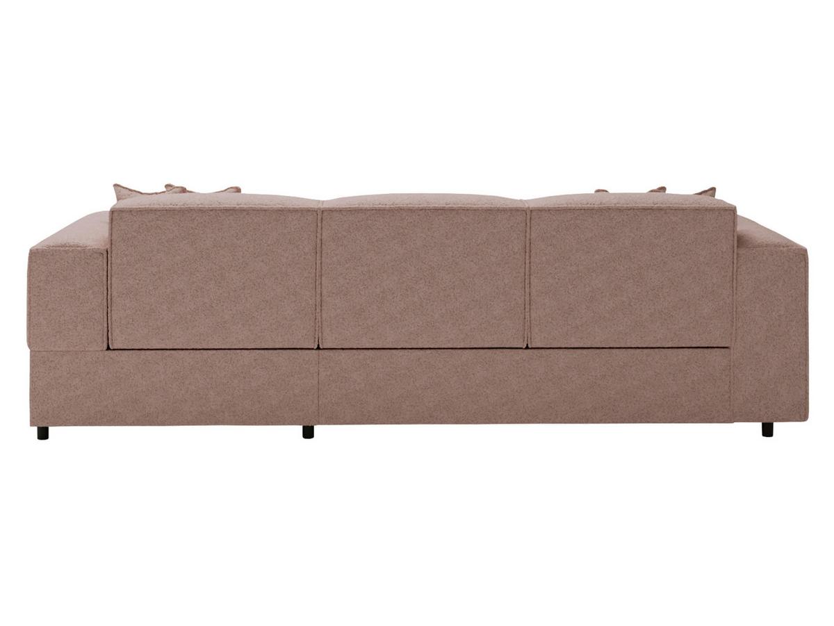 ECKSOFA Santos L, Seite: Rechts - Hellbraun/Schwarz, Holzwerkstoff/Kunststoff (253/166cm) - MIRJAN24