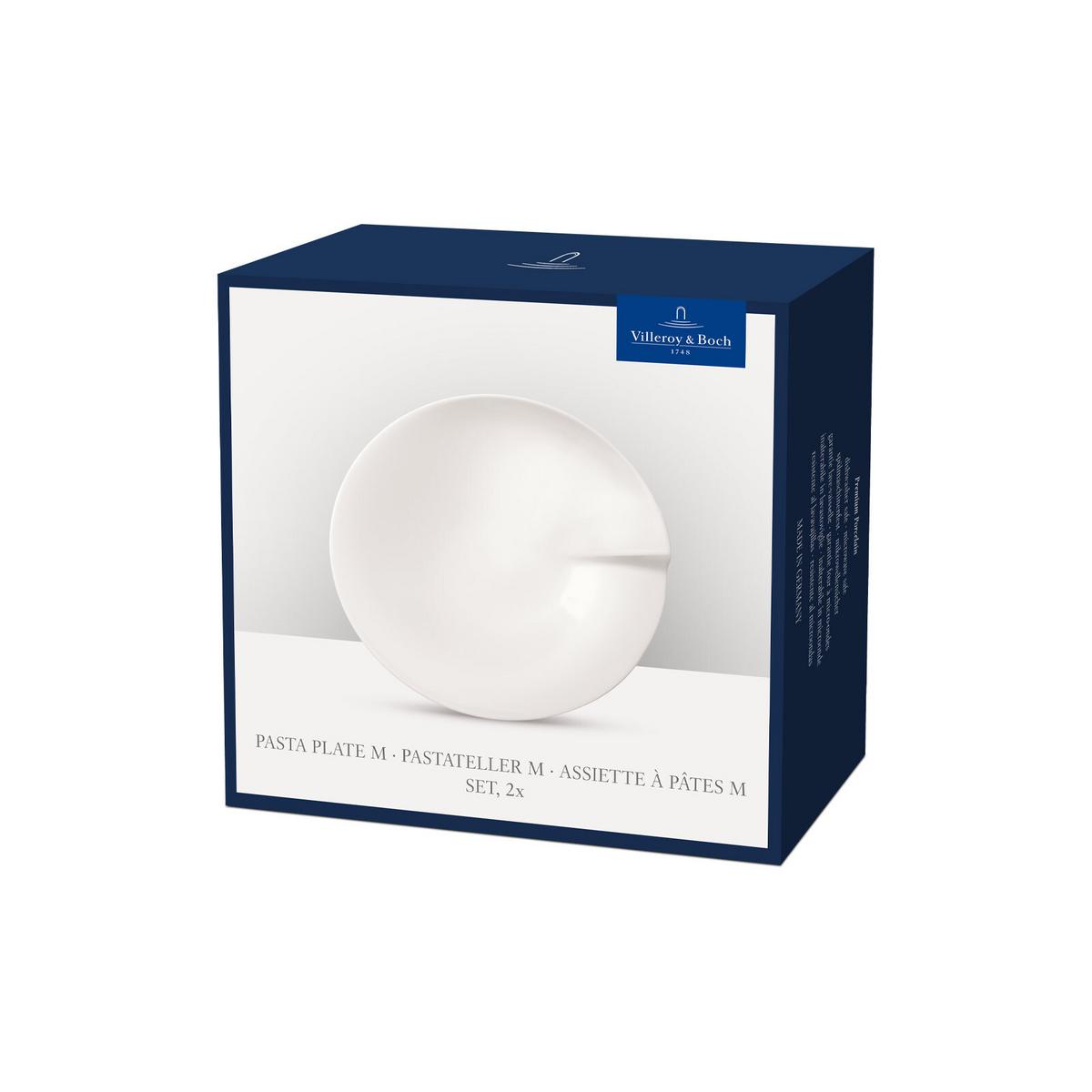 PASTATELLER Pasta Passion weiß ø 27,2 cm 2er Set - Weiß, Keramik (27.2cm) - Villeroy & Boch