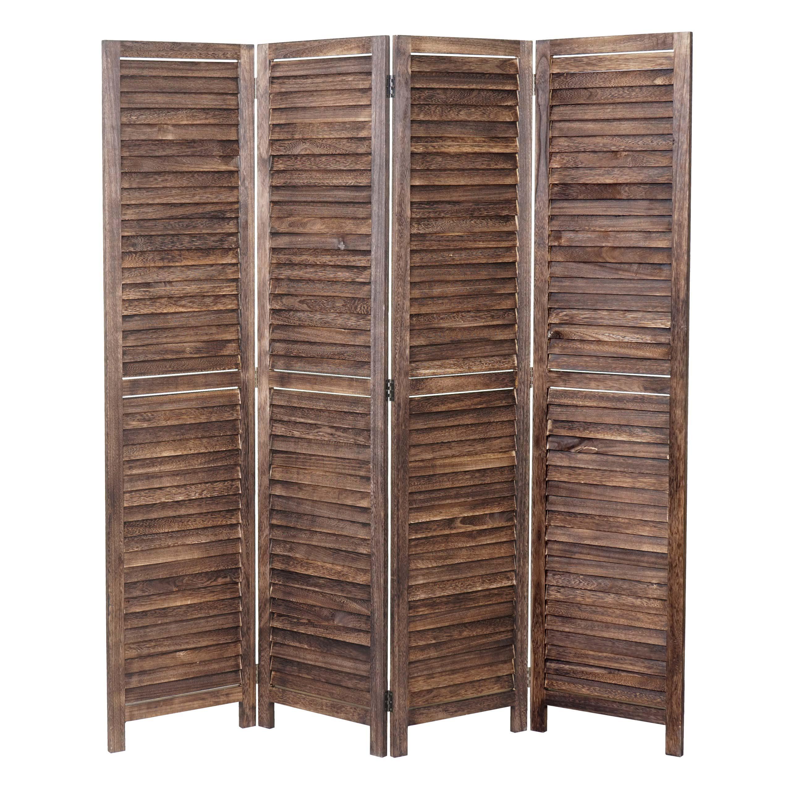 PARAVENT Braun - Braun, Holz (160/170/2cm) - MCW