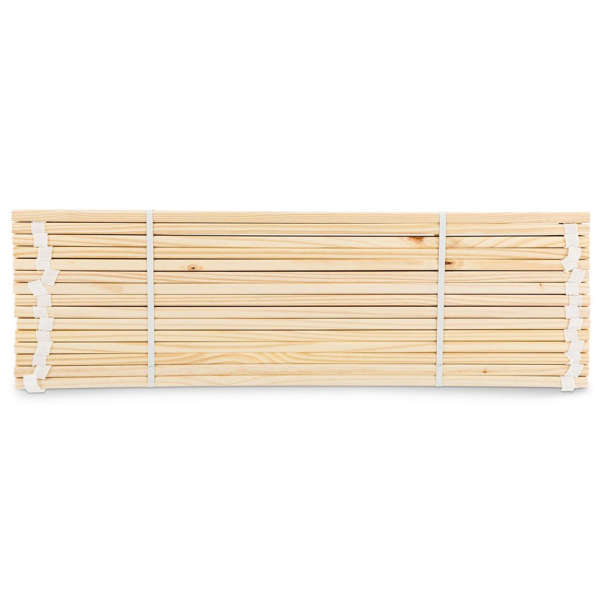 ROLLROST LATTENROST 70X140 CM - Naturfarben, Holz (70/140cm) - IDIMEX
