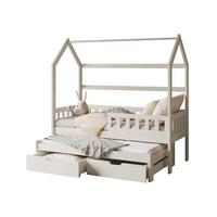 HAUSBETT Tymon II - Kaschmir, Holz (80/180cm) - MIRJAN24