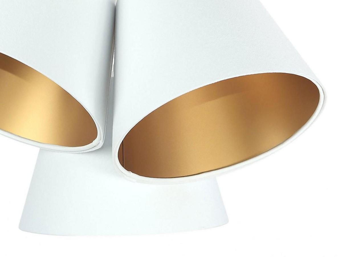 HÄNGELEUCHTE Gold 26/19 cm - Goldfarben, Kunststoff (26/0.8/19cm) - ONZENO