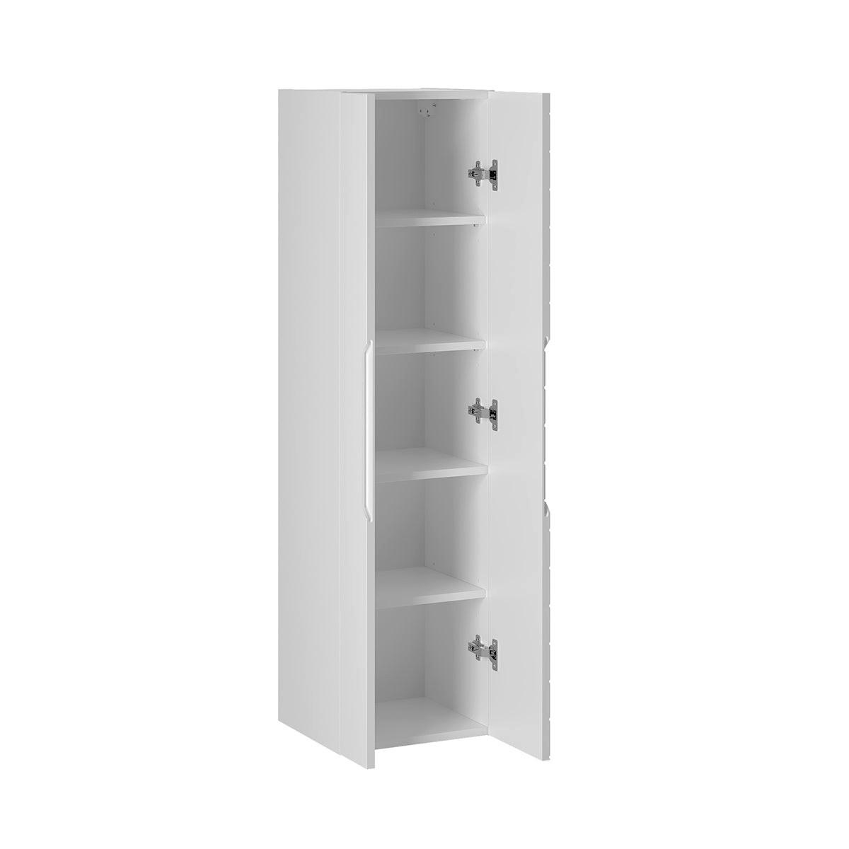 BADMÖBEL 60cm Daria 2er-Set Weiß - Weiß, Holzwerkstoff (60/84/45.8cm) - Petits-meubles