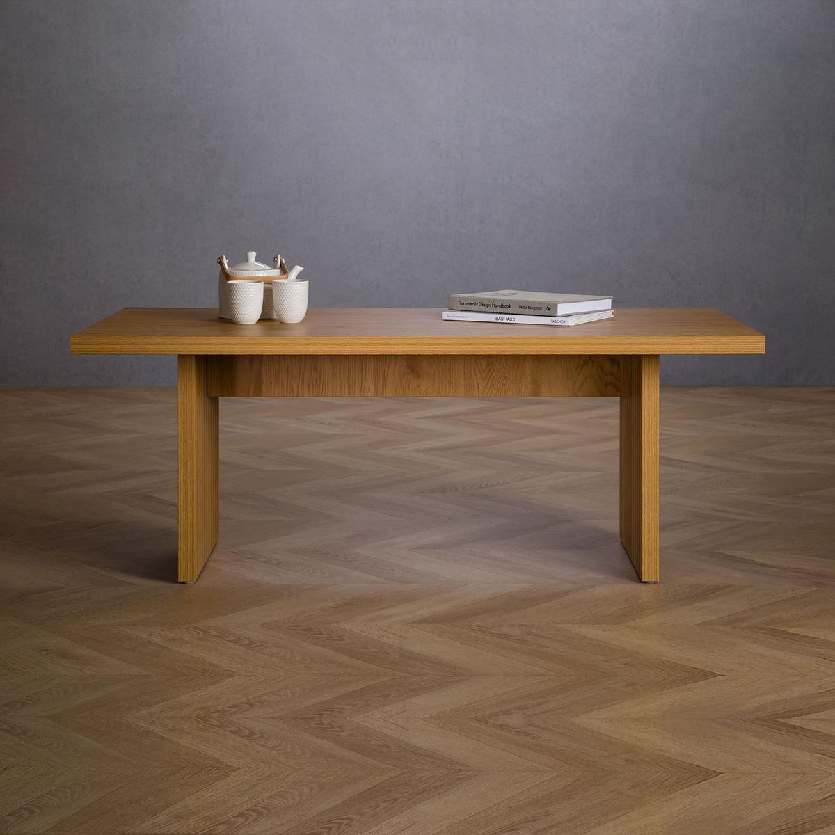 COUCHTISCH RIKA Wildeiche - Wildeiche, Holzwerkstoff (60/120/45cm) - IDIMEX