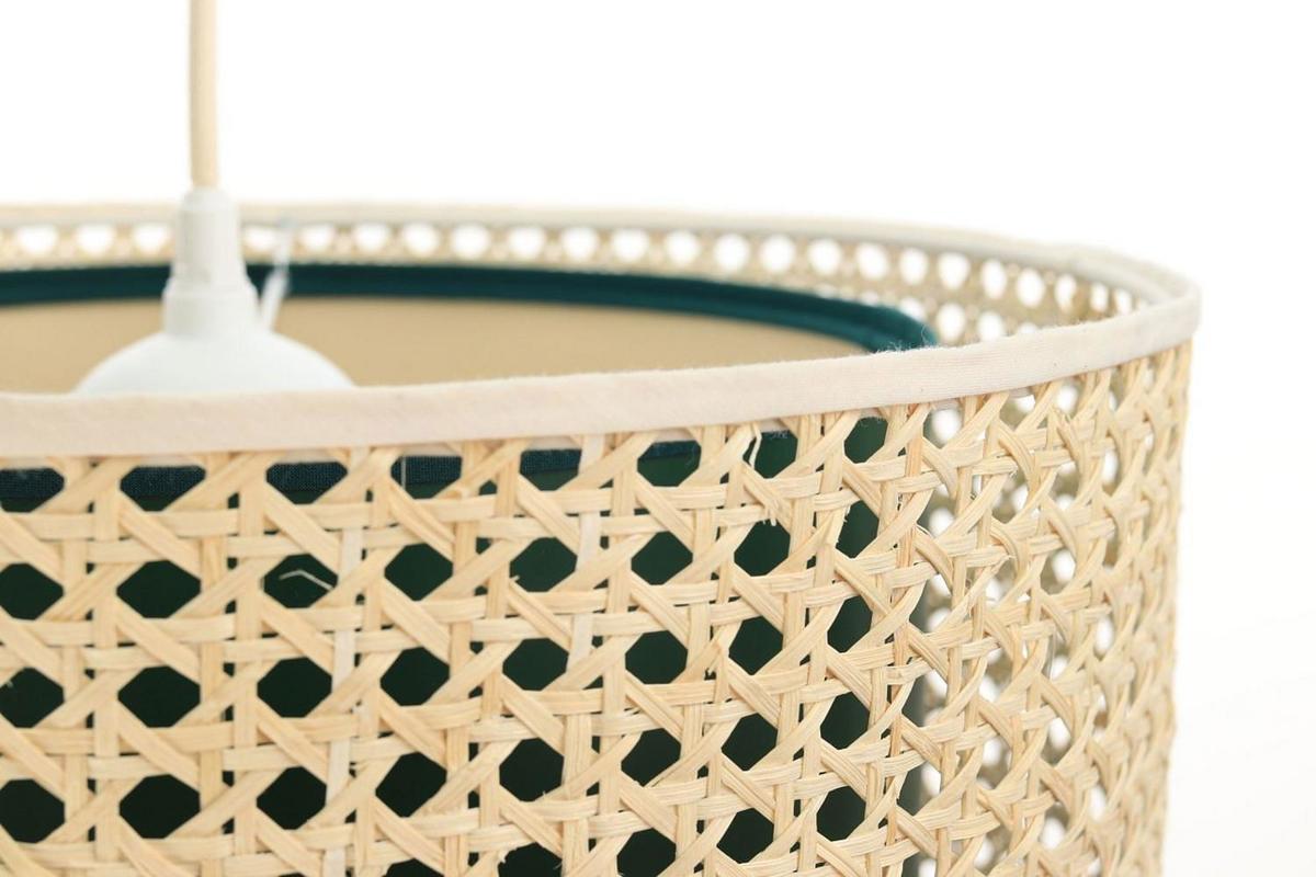 HÄNGELEUCHTE Beige 40/25 cm - Beige, Kunststoff (40/1/25cm) - ONZENO