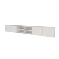 LOWBOARD ELIO-W 3x100x40x40 cm - Weiß - Weiß, Holzwerkstoff (300/40/40cm) - ALTDECOR