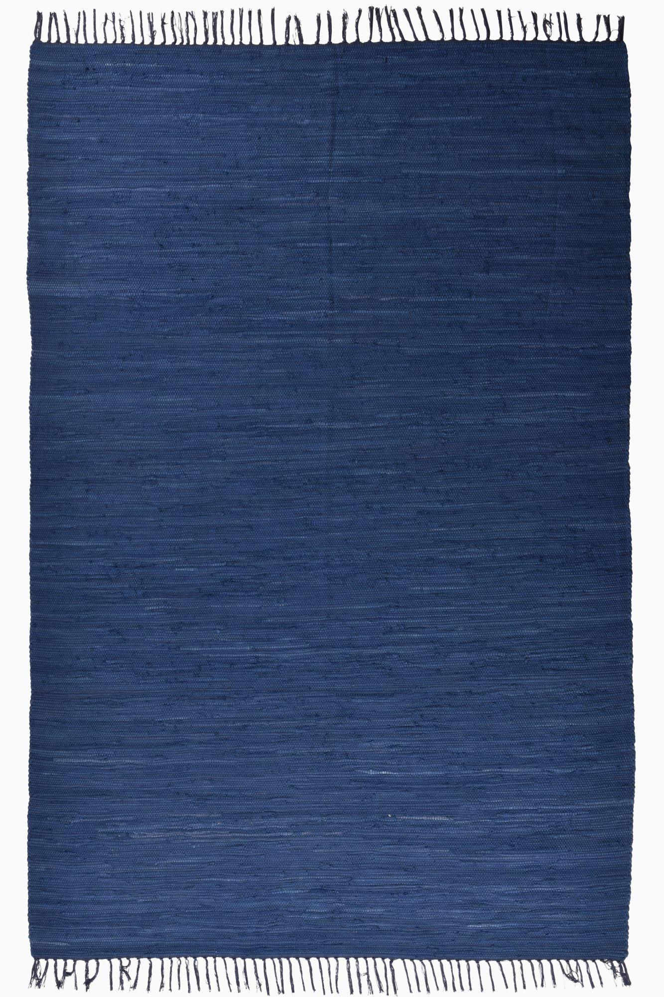 FLECKERLTEPPICH Chindi 70x140 cm - Blau, Textil (70/140cm) - Rug and Roll