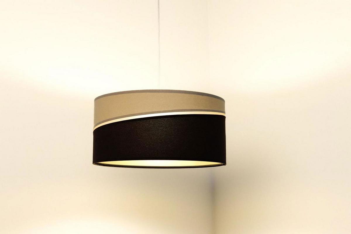 HÄNGELEUCHTE Beige 40/20 cm - Beige/Braun, Kunststoff (40/0.4/20cm) - ONZENO