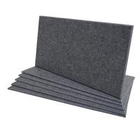 AKUSTIKWANDPANEEL Grau Komplett-Set - Grau, Textil (30/60/1cm) - MCW