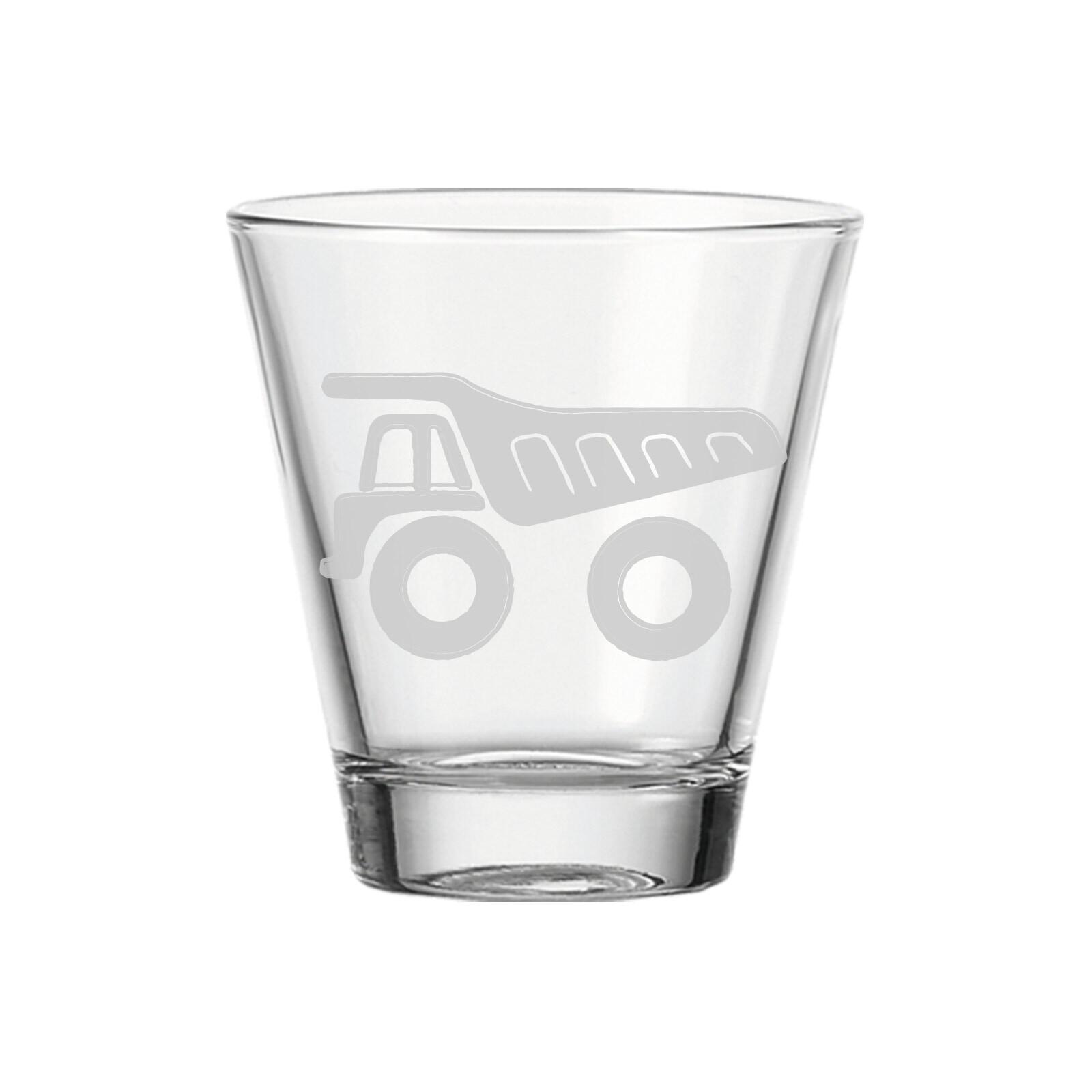 KINDERBECHER Kipper transparent 215 ml - Transparent, Glas (0.215L) - LUXENTU