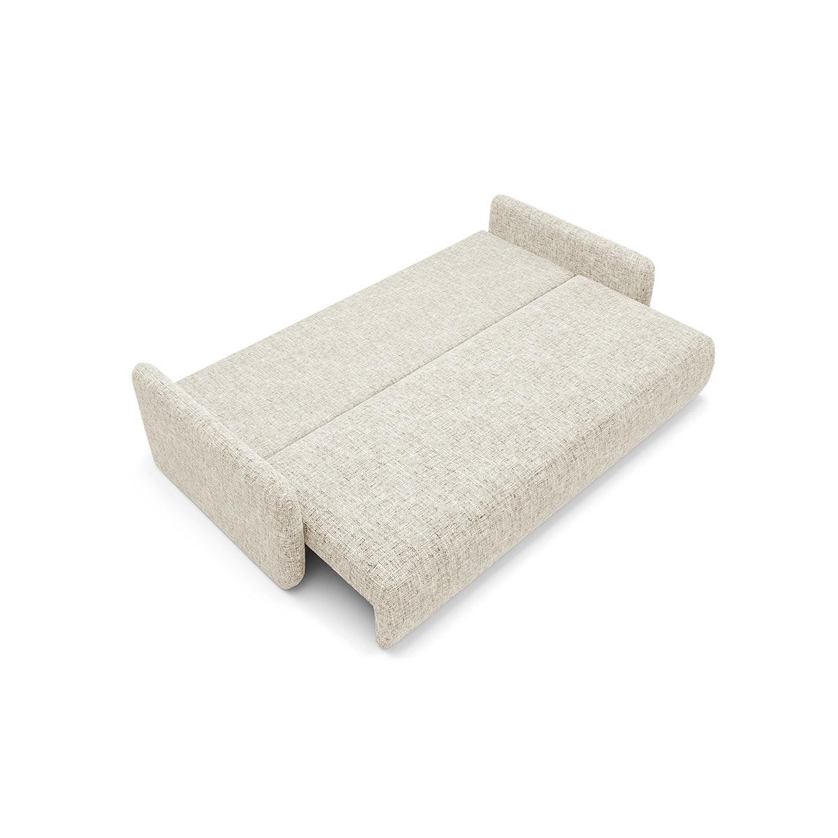 SOFA Lazarus 3 Sitzplätze Gebrochenes Weiß - Weiß, Holz (217/86/102cm) - Petits-meubles