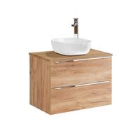 WASCHTISCH 80.4cm April Holz - Braun, Holzwerkstoff (80.4/59/46cm) - Petits-meubles