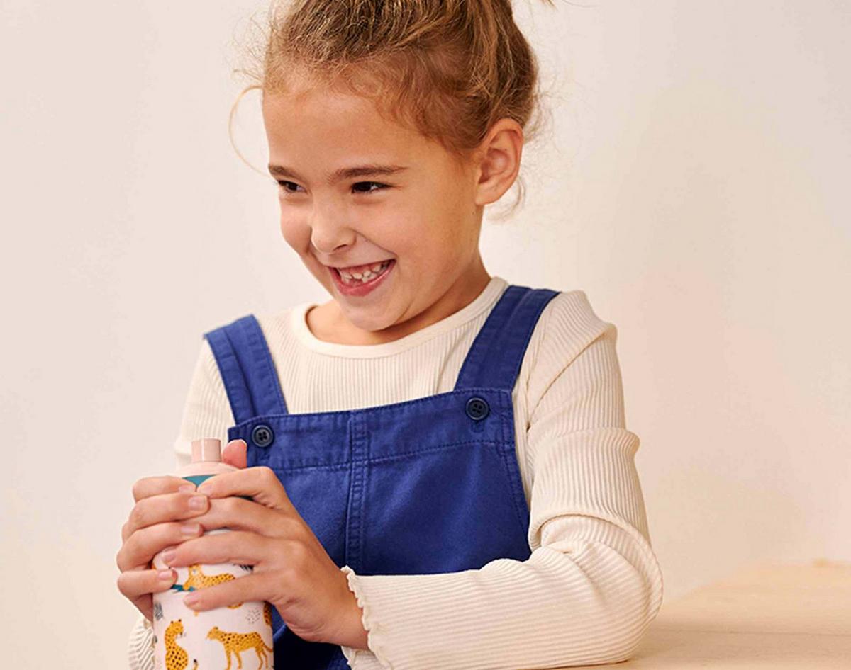 POP-UP TRINKFLASCHE Campus (2026) Princess Power 400 ml - Violett/Mintgrün, Kunststoff (0.4L) - Mepal