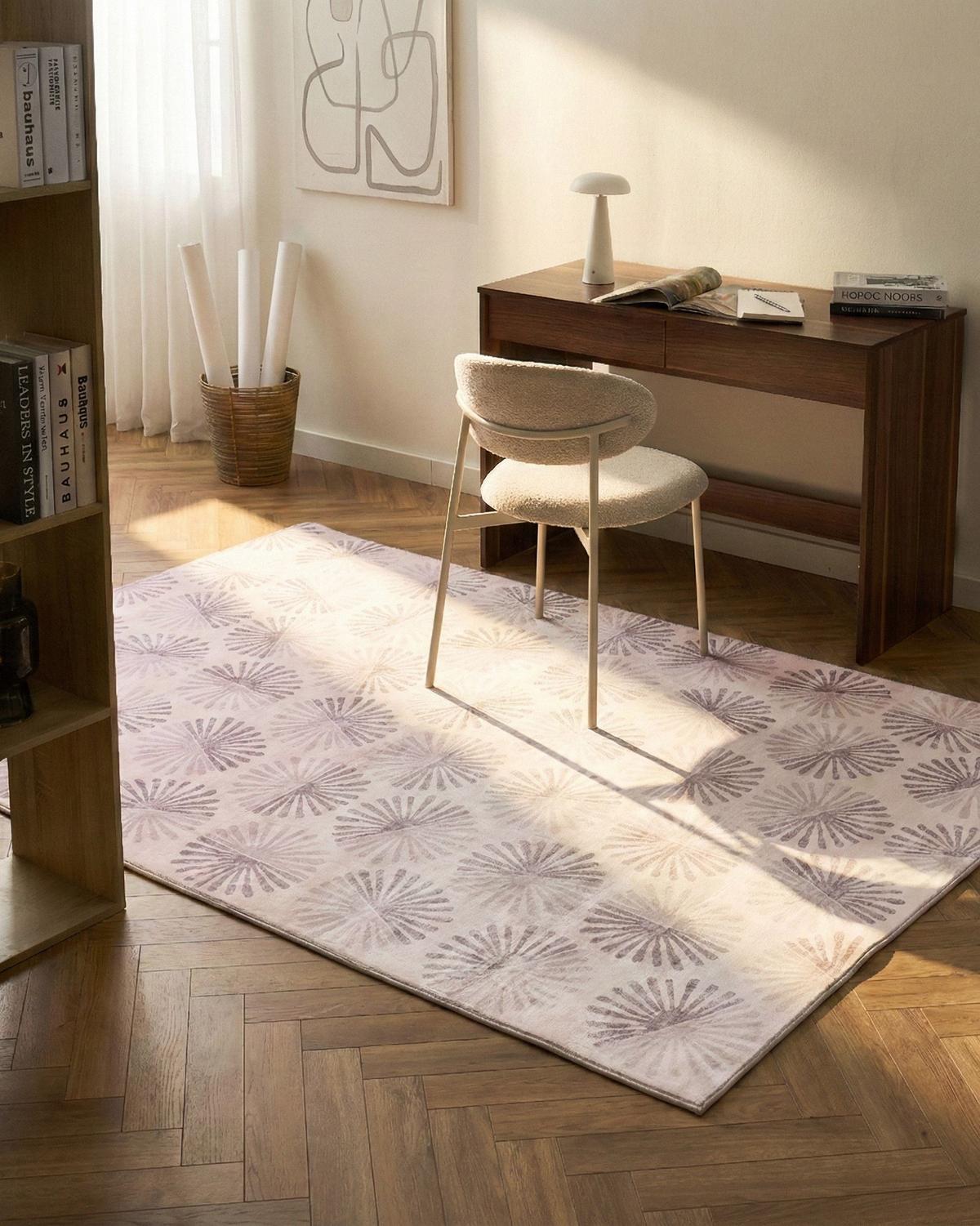 TEPPICH Cremeweiß 160/230 cm Catak - Beige, Textil (160/230cm) - Beliani