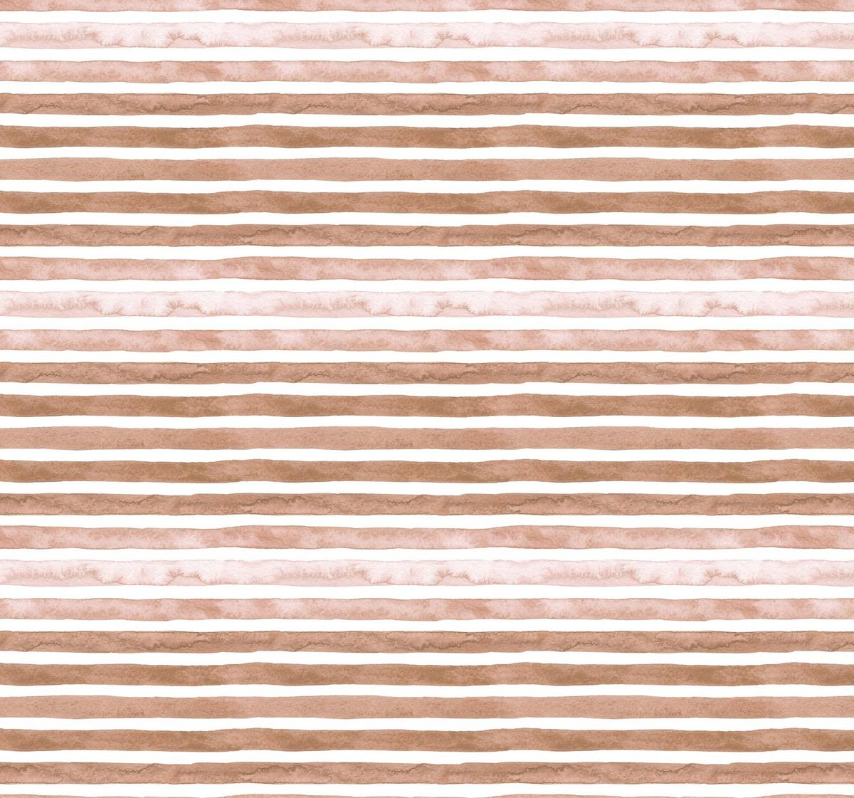 VERDUNKELUNGSROLLO 150x140 cm Braun bemalte Streifen - Braun, Textil (150/140cm) - TULUP