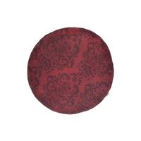 KISSENNHÜLLE Rund Epoche karmin-rot 60 cm Ø - Dunkelrot, Textil (60/60cm) - beties Heimtextil