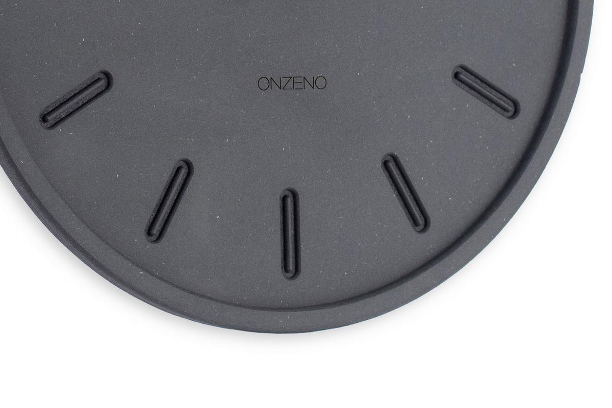 WANDUHR Design Schwarz 29/29 cm - Schwarz, Holzwerkstoff (29/29/1cm) - ONZENO