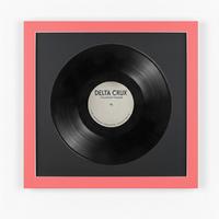 SCHALLPLATTEN BILDERRAHMEN 40/40 2er Set - Rot, Holz (40/40cm) - K-Möbel