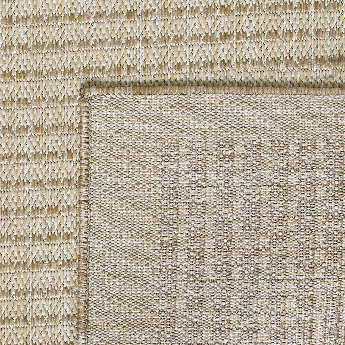 TEPPICH Outdoor DAFNE in Beige, einfarbig, 140 x 200 cm - Beige, Textil (200/140cm) - KADIMA DESIGN