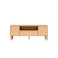 LOWBOARD SABBIA 160/61,2/40,6 cm, Eichefarben - Eichefarben, Holzwerkstoff (160/61.2/40.6cm) - MASSENO