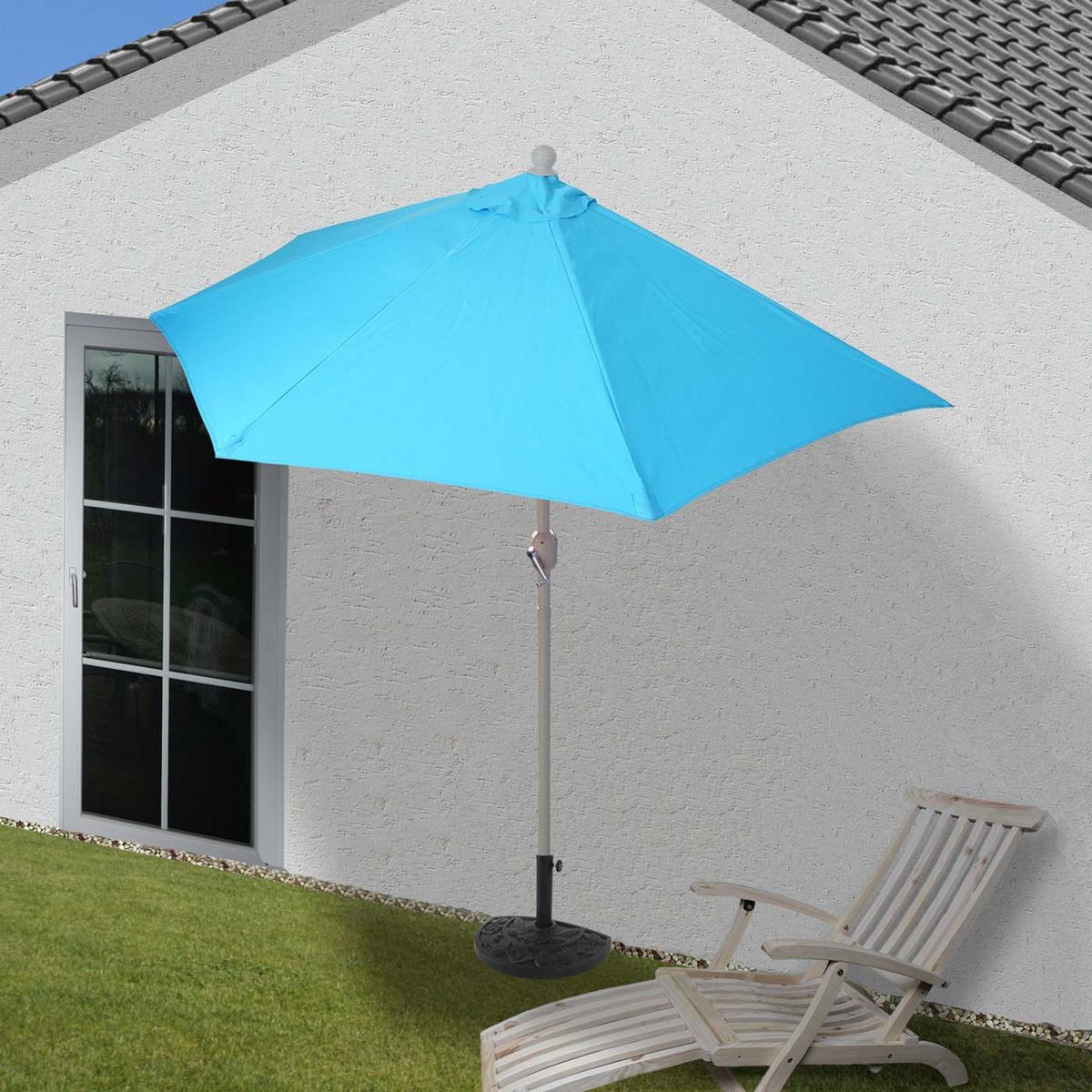 SONNENSCHIRM I Türkis - Türkis, Textil (260/135cm) - MCW